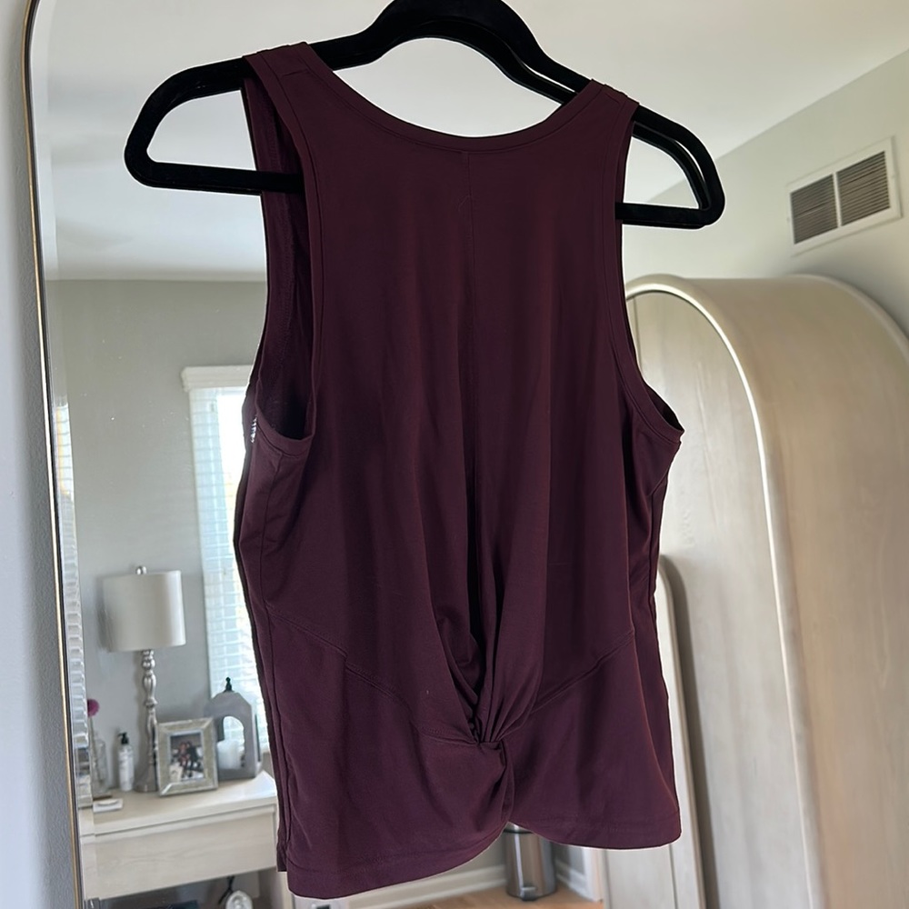 Maroon athleta tank